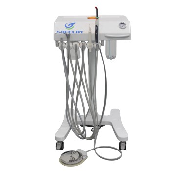 Greeloy® GU-P302 Mobile Dental Delivery Cart Units Self-contained Built-in LED C...