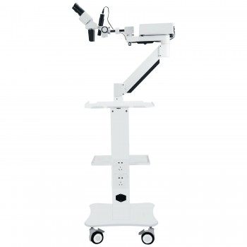 Dental Surgical Microscope Operating Loupe with 5W LED Light＆Trolley Cart Unit f...