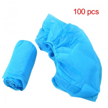 100Pcs Boot Shoes Covers Fabric Disposable Overshoes Medical Indoor Carpet Floor...
