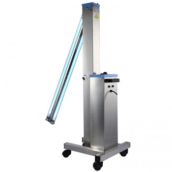 FY® 30DS Mobile UV+Ozone Trolley Disinfection Car Ultraviolet Lamp Stainless Ste...