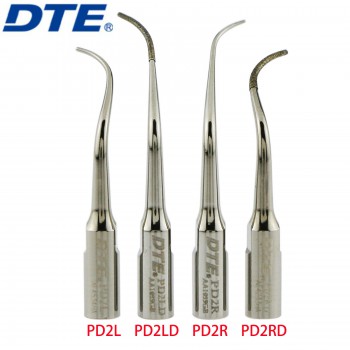 10Pcs Woodpecker DTE Dental Ultrasonic Scaler Periodontal Scaling Tips Fit Satel...