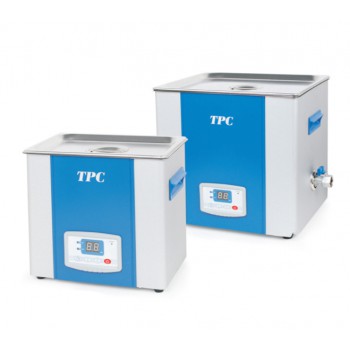 TPC Stainless Steel Dental Ultrasonic Cleaner with Digital timer & Basket UC-400...