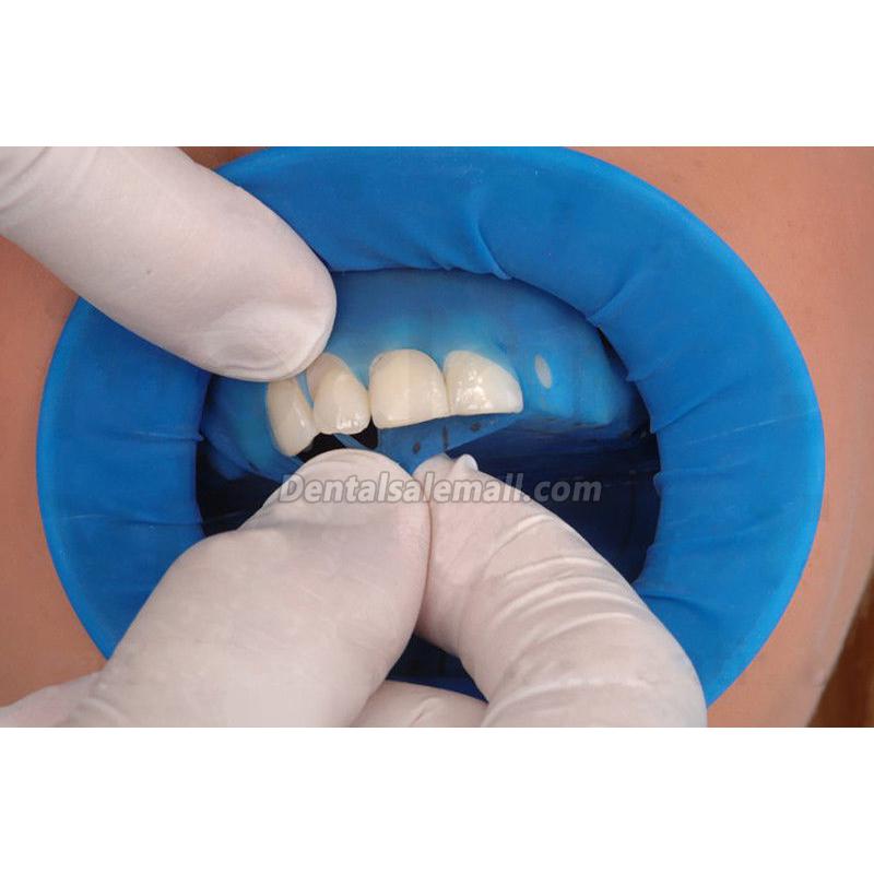 10Pcs Disposable Dental Mouth Opener Sterile Rubber Dam Cheek Retractor O  Shape