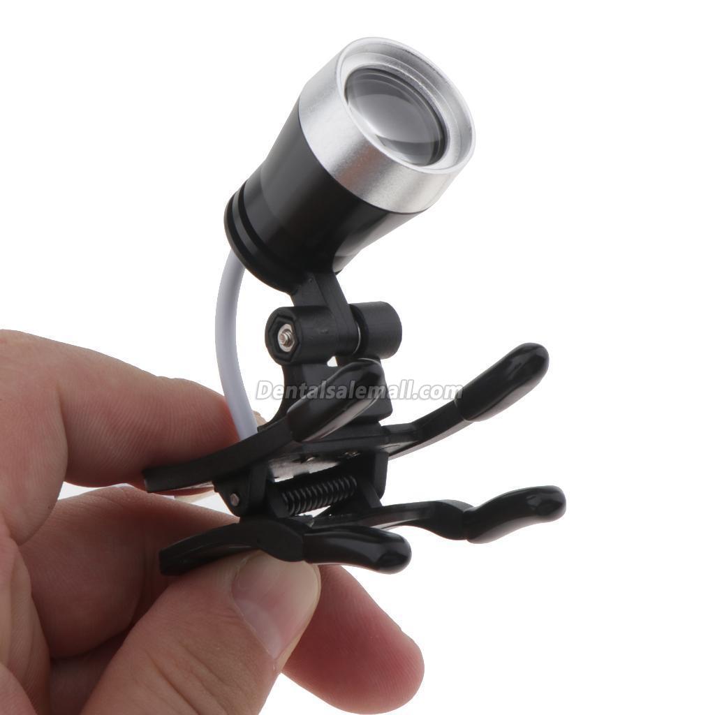 Buy Discount Portable Clip Clamp LED Head Light Lamp for Dental Binocular Loupes  Glasses from China