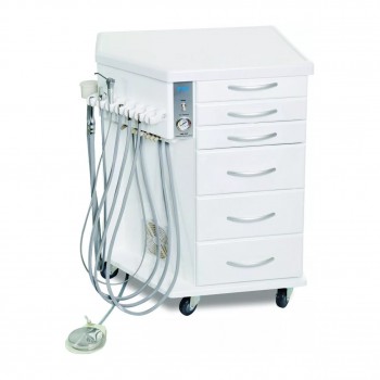 TPC Dental OMC-2375 Orthodonic Mobile Dental Delivery Cabinet Unit Built-in Air ...