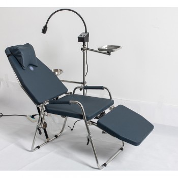 Greeloy GU-P101 Updated Portable Dental Folding Chair + GU-P102 Dental Operating Exam Light