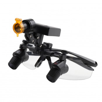 4.0X 450mm Ergonomic Ergo Loupe Magnifier Ergo Magnifying Glasses + 5W Wireless LED Surgical Headlight