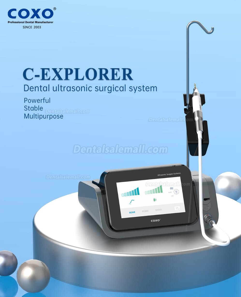 YUSENDNET COXO C-Explorer Dental Piezosurgery Unit Piezo Ultrasurgery Surgical System Touch Screen