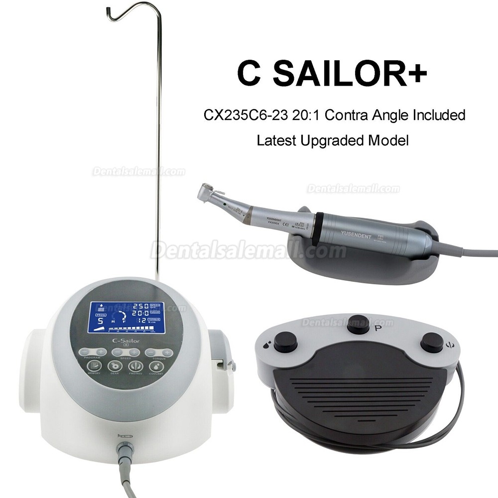 YUSENDENT COXO Dental Implant C-Sailor Motor System Brushless Surgical 20:1 Handpiece