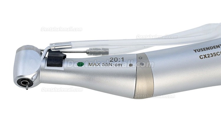 YUSENDENT CX235C6-22 Dental LED 20:1 Implant Surgery Contra Angle Handpiece