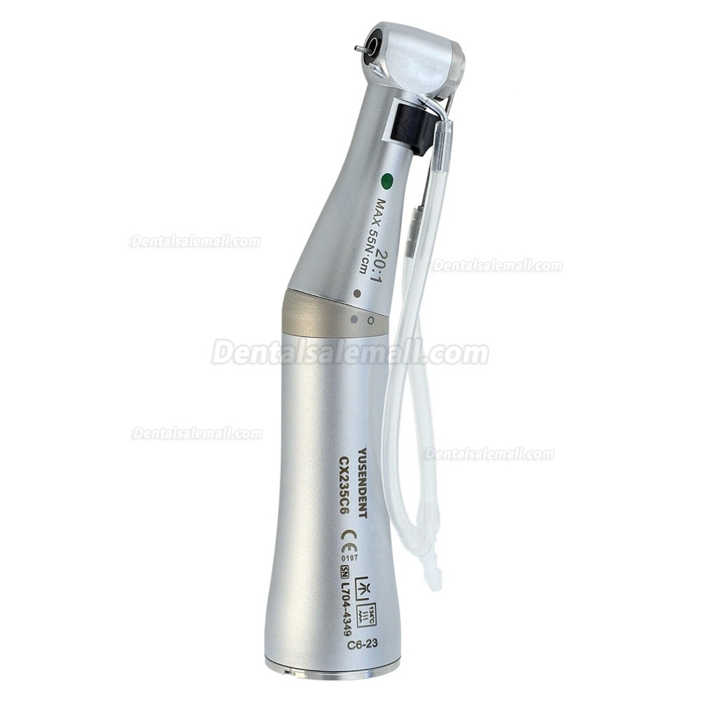 YUSENDENT CX235C6-22 Dental LED 20:1 Implant Surgery Contra Angle Handpiece