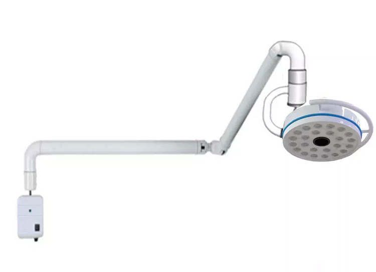 72W Wall-Mounted Dental Surgical Lamp Shadowless Exam Operation Light 24 LEDs