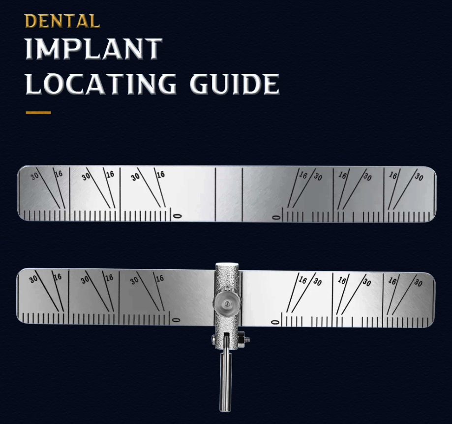 Dental Implant Locating Guide Surgical Planting Positioning Locator Ruler Gauge