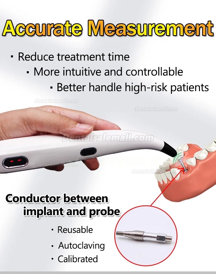 Portable Dental ISQ Implant Stability Monitor Tester Device Implant Stability Meter Measurement Device