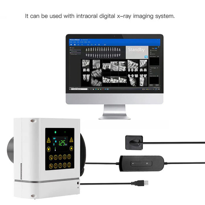 High Frequency Handheld Portable Dental X Ray Machine Digital Intraoral Imaging System RAY-200