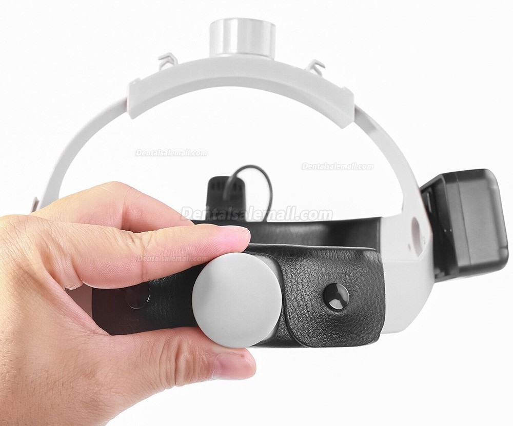 4.0X/5.0X/6.0X/8.0X-R Dental Medical Magnifying Loupe + Headband 5W LED Surgical Headlight